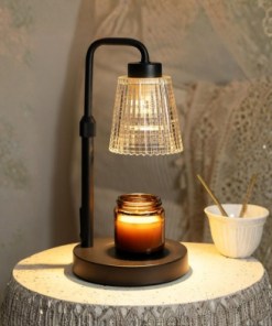 GODONLIF Candle Warmer Lamp with Timer Dimmable, Birthday Gifts for Women Mom, House Warming Gifts New Home Decor, Wax Melt Warmer for Jar Candles with 2 Bulbs