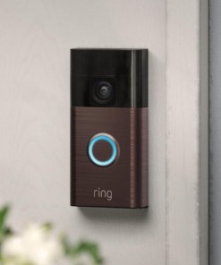 Ring Battery Doorbell (newest model), Home or business security with Head-to-Toe video, Live View with Two-Way Talk, and Motion Detection & Alerts