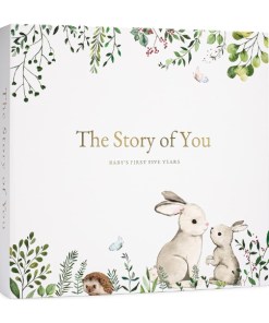 Keepsake Baby Memory Book – Thoughtful Baby Shower Gift to Capture Milestones from Birth to Age 5