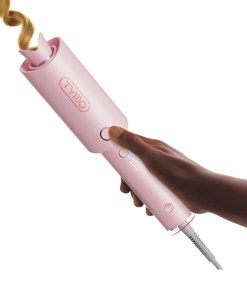 TYMO Automatic Rotating Curling Iron - TYMO CURLPRO Beach Waves Curling Wand, Portable Hair Curler, 500 Million Ionic, Dual Voltage & Lightweight for Bridal shower