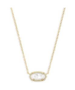 Kendra Scott Elisa Pendant Necklace for Women, Fashion Jewelry, 14k Gold-Plated