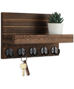 Wall Key & Mail Holder - Smart Lifestyle Gift for Organized Living