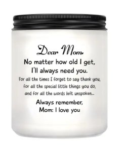 KLL Lavender Scented Candle- Birthday Gift For Mom