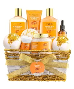 10 Pc Almond Milk,Honey Beauty & Personal Care Set - Valentine's Gift