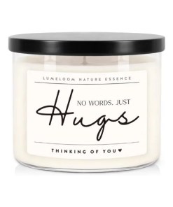 LUMELOOM - Lavender Scented Soy Wax Candle ''Feels-Like-a-Hug"