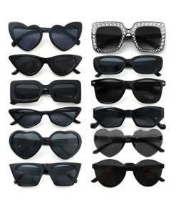 Party Sunglasses Bulk Black Sunglasses Pack - For Superstars