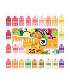 Mini Lip Balm 25 Pack, Natural Lip Balms - Celebrating Small Wins