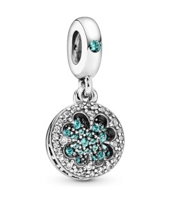 PANDORA Dazzling Clover Charm – Lucky St. Patrick’s Day Gift