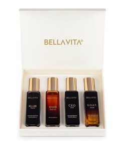 Bella Vita Luxury Perfume Gift Set for Men – Stylish Gift for Friends