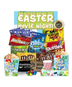 Movie Night Family Easter Basket by Cheshire Gifts- Gift For Easter
