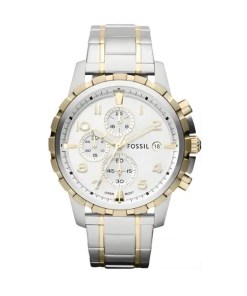 Fossil Men's - Dean Quartz Stainless Steel Chronograph Watch