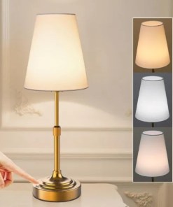 xumemall - Portable Cordless Table Lamp - Built in Rechargeable Battery