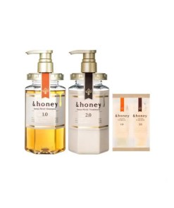 [Genuine Product] &honey Deep - Moist Shampoo & Conditioner Set