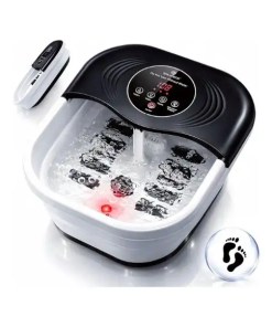 Heated Foot Spa with Bubble and Red Light Temperature Control