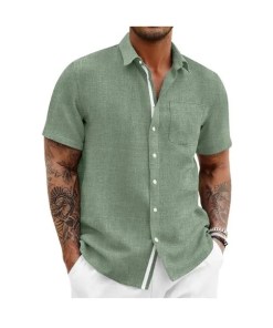 Runcati Linen Button Down Shirts - Affordable Gift For Father's Day