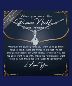 White Gold Necklace - Best Birthday Gift For Her