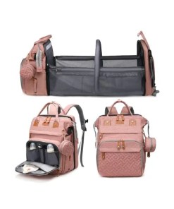 Jeryswet Baby Diaper Bags with Changing Station - Baby Shower Gift