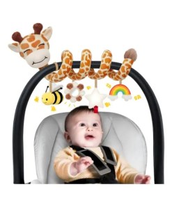 Stuffed Spiral Car Seat Baby Toys - Thoughtful Gift For Baby Shower
